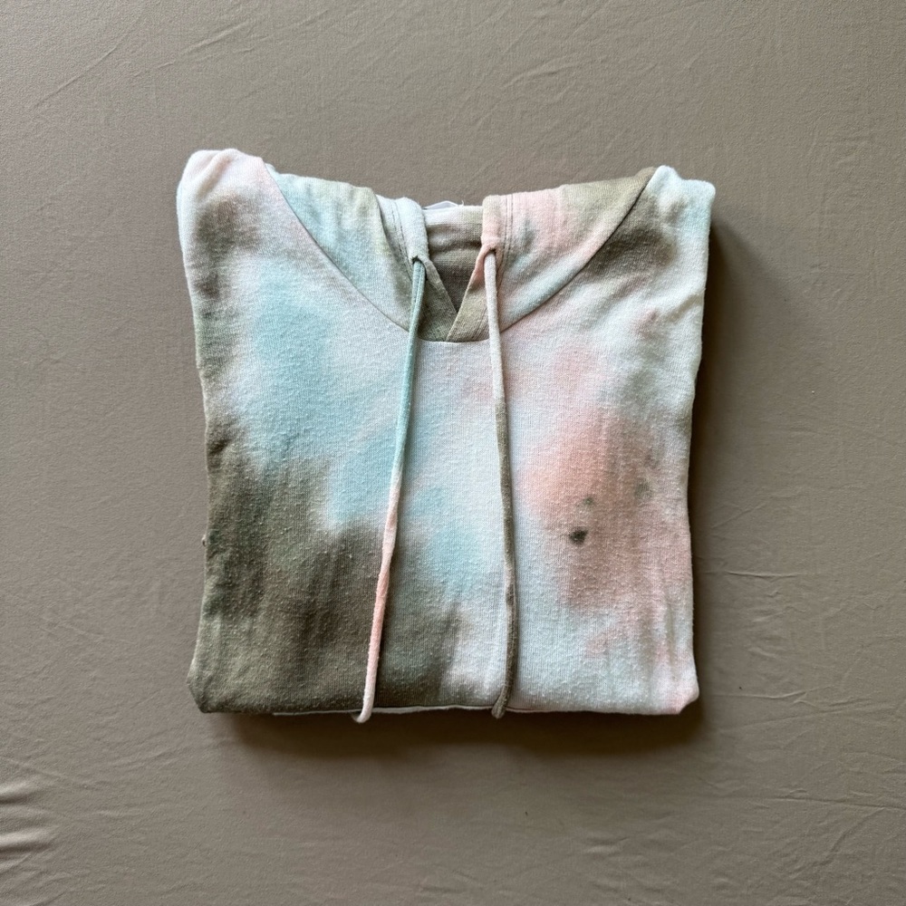 Enti Tie Dye Tunic Hoodie Sweater